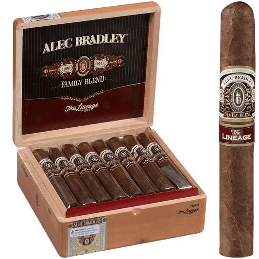 Alec Bradley Family Blend The Lineage Toro 24 Ct. Box 6.00X54
