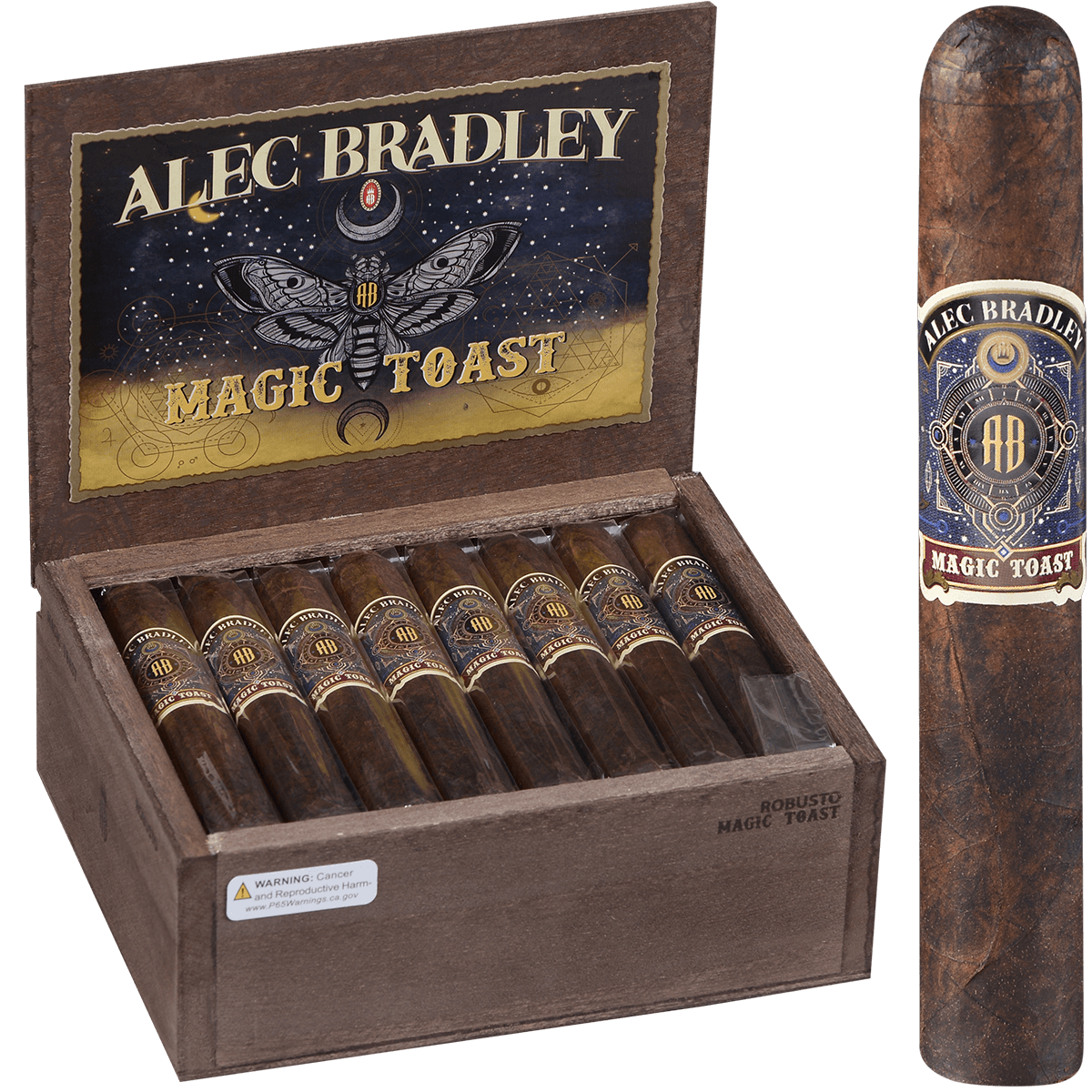 Alec Bradley Magic Toast Robusto 24 Ct. Box 5.00X52