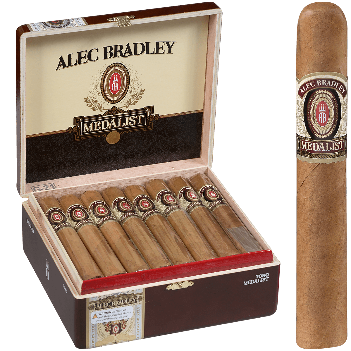 Alec Bradley Medalist Toro 24 Ct. Box 6.00X54