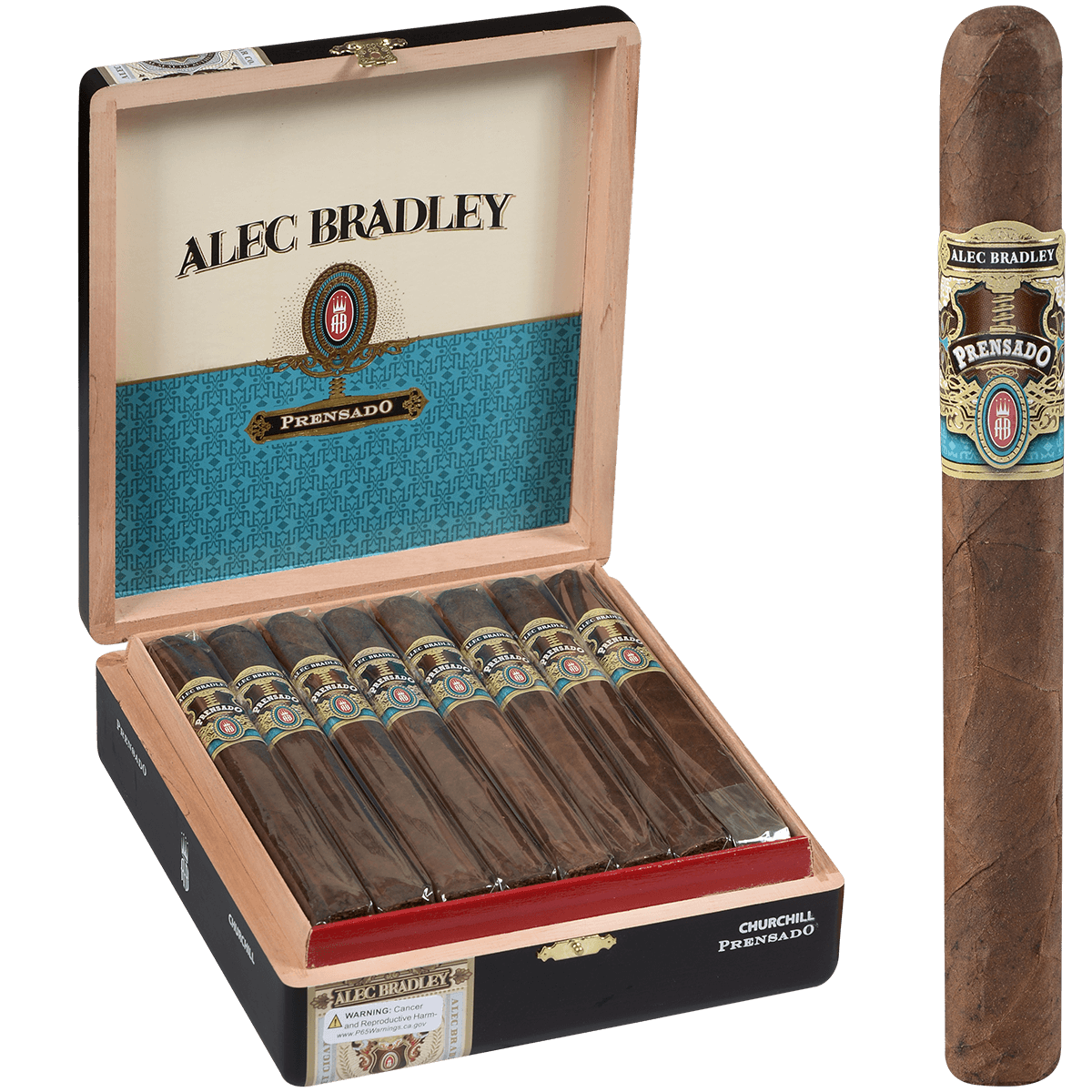 Alec Bradley Prensado Churchill Box Press (No Cello) 24 Ct. Box 7.00X48
