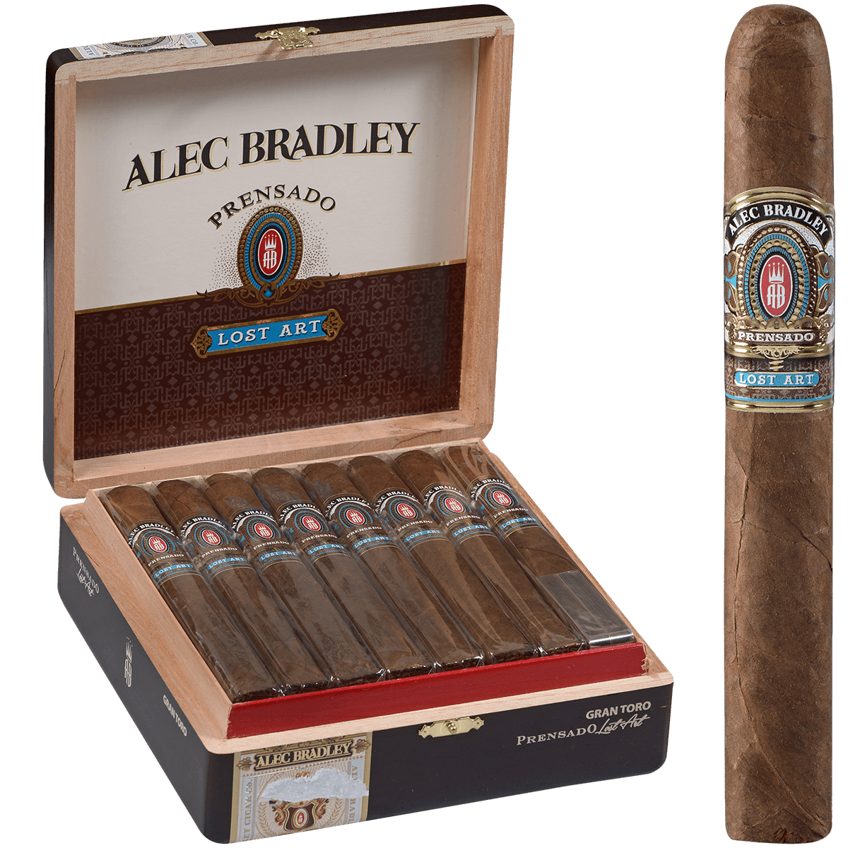 Alec Bradley Prensado Lost Art Gran Toro 24 Ct. Box 6.25X52