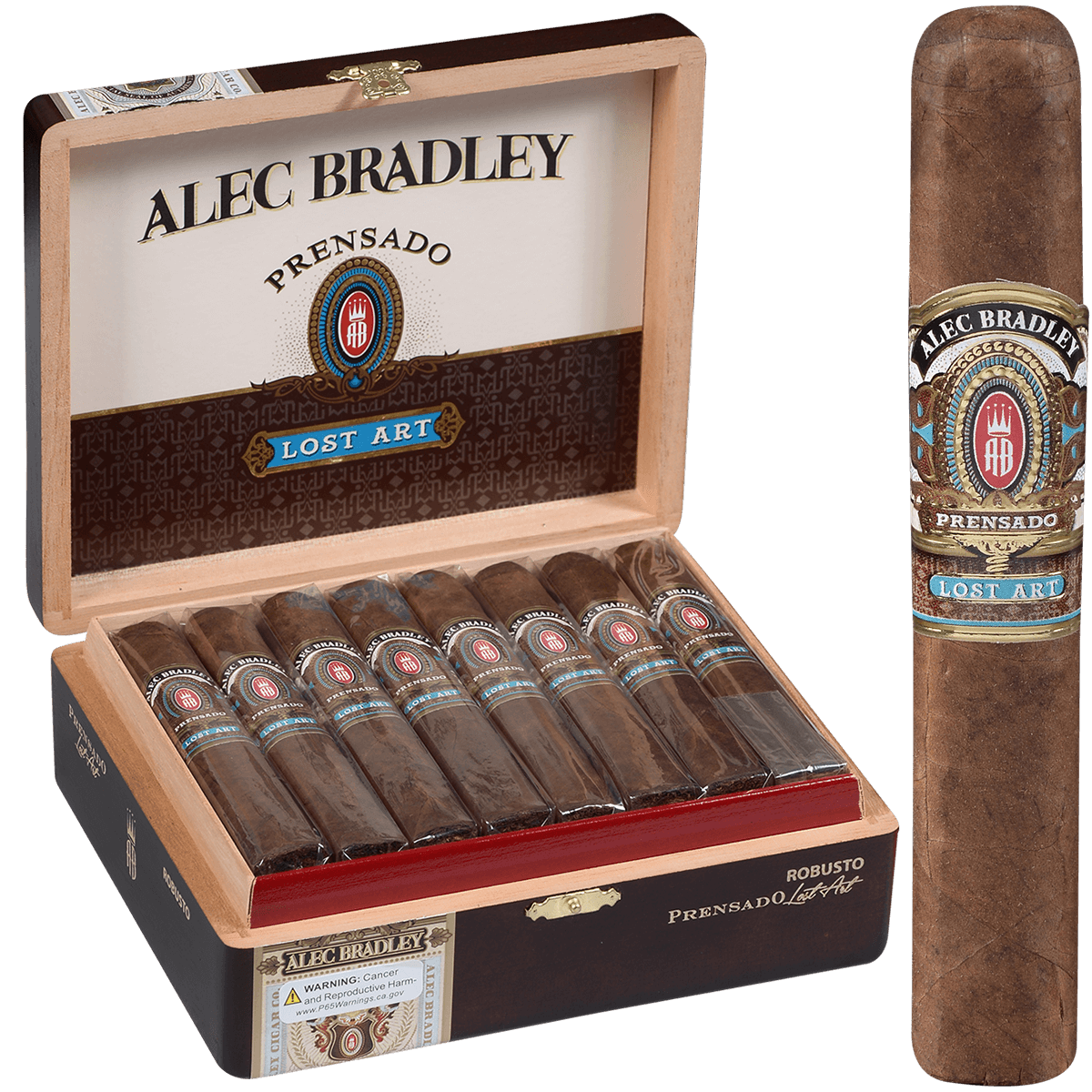 Alec Bradley Prensado Lost Art Robusto 24 Ct. Box 5.00X52