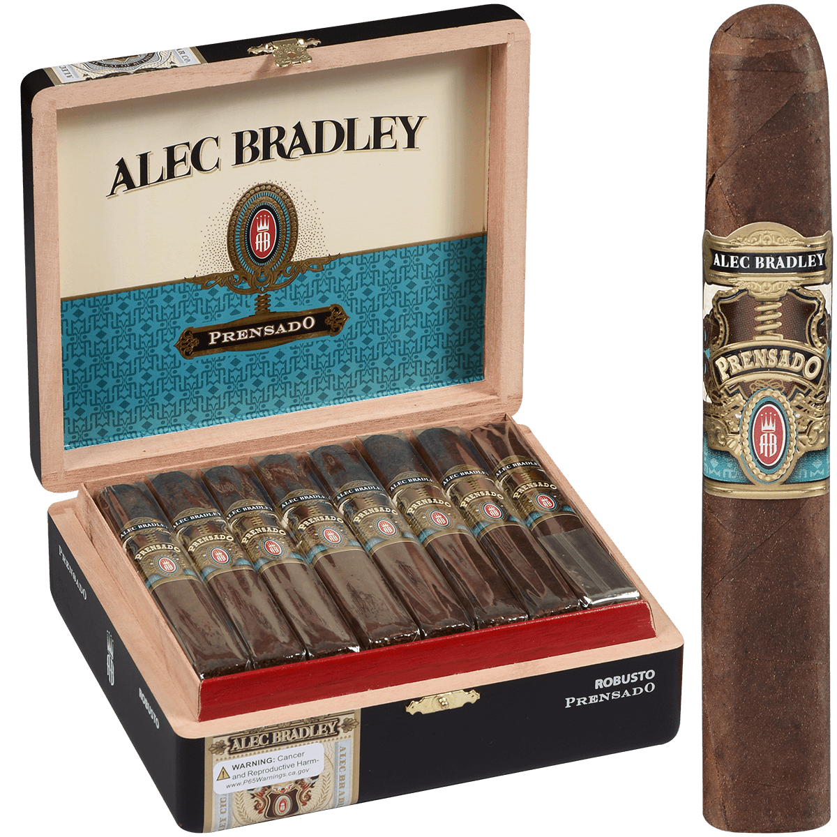 Alec Bradley Prensado Robusto Box Press (No Cello) 24 Ct. Box 5.00X50