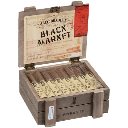 Black Market By Alec Bradley Robusto 24 Ct. Box 5.25X52