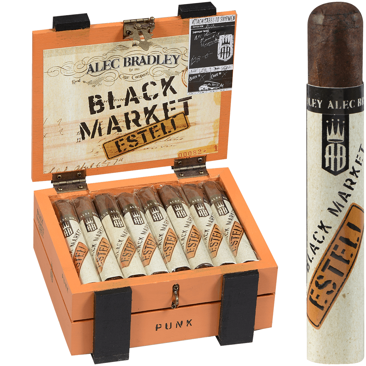Black Market By Alec Bradley Esteli Punk 24 Ct. Box 4.25X42