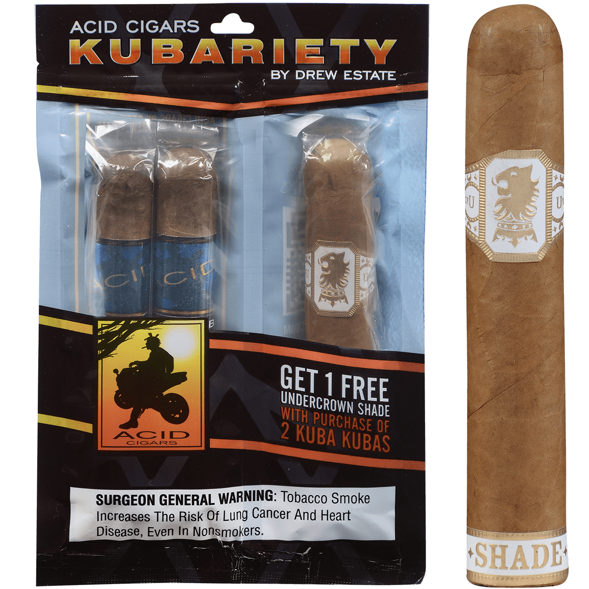 Acid Kubariety Robusto Sampler 5/3 5X54 Pouch