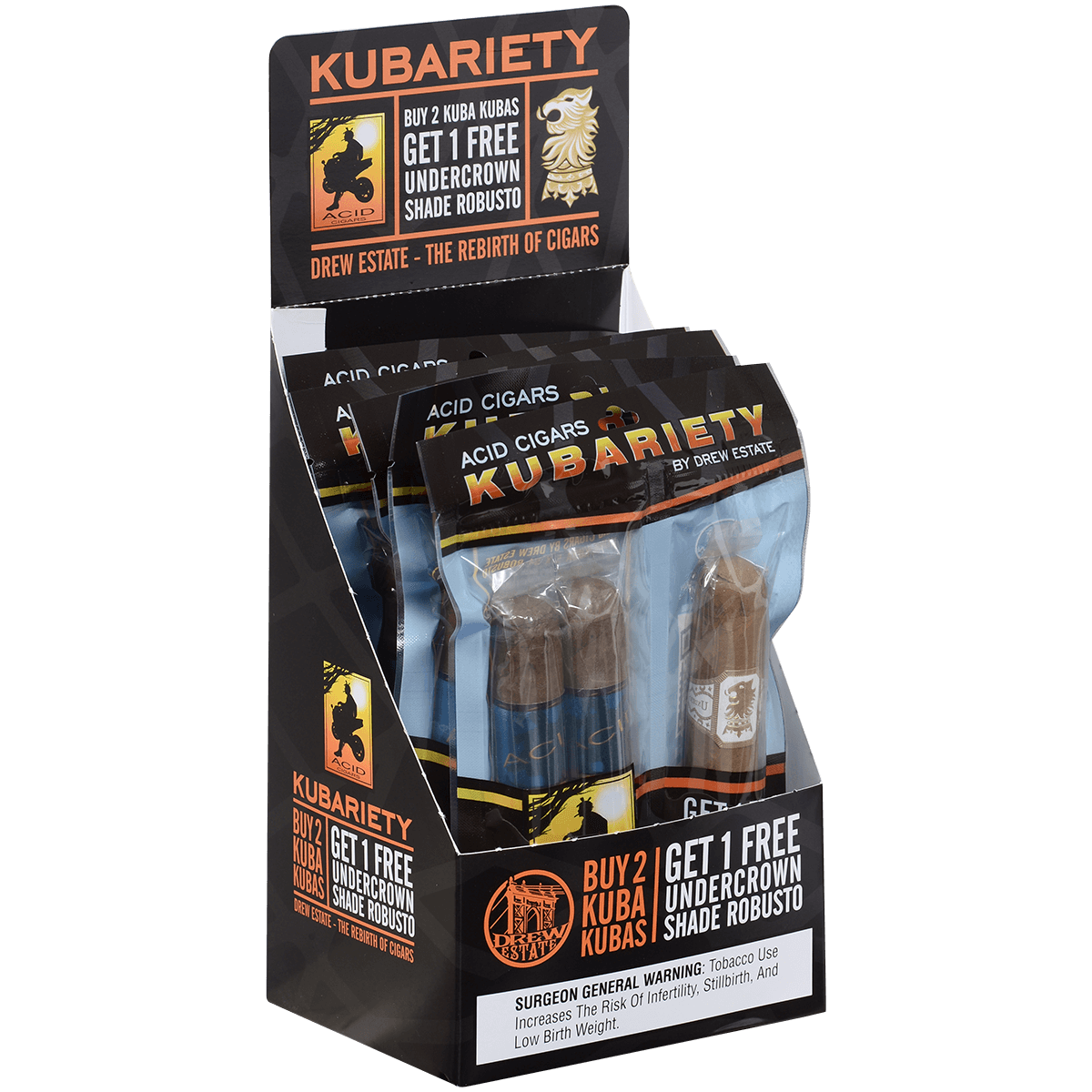 Acid Kubariety Robusto Sampler 5/3 5X54 Pouch