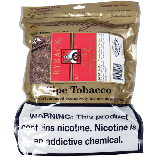 2 Daughters Pipe Tobacco Ryback Gold European Blend 16 Oz Bag