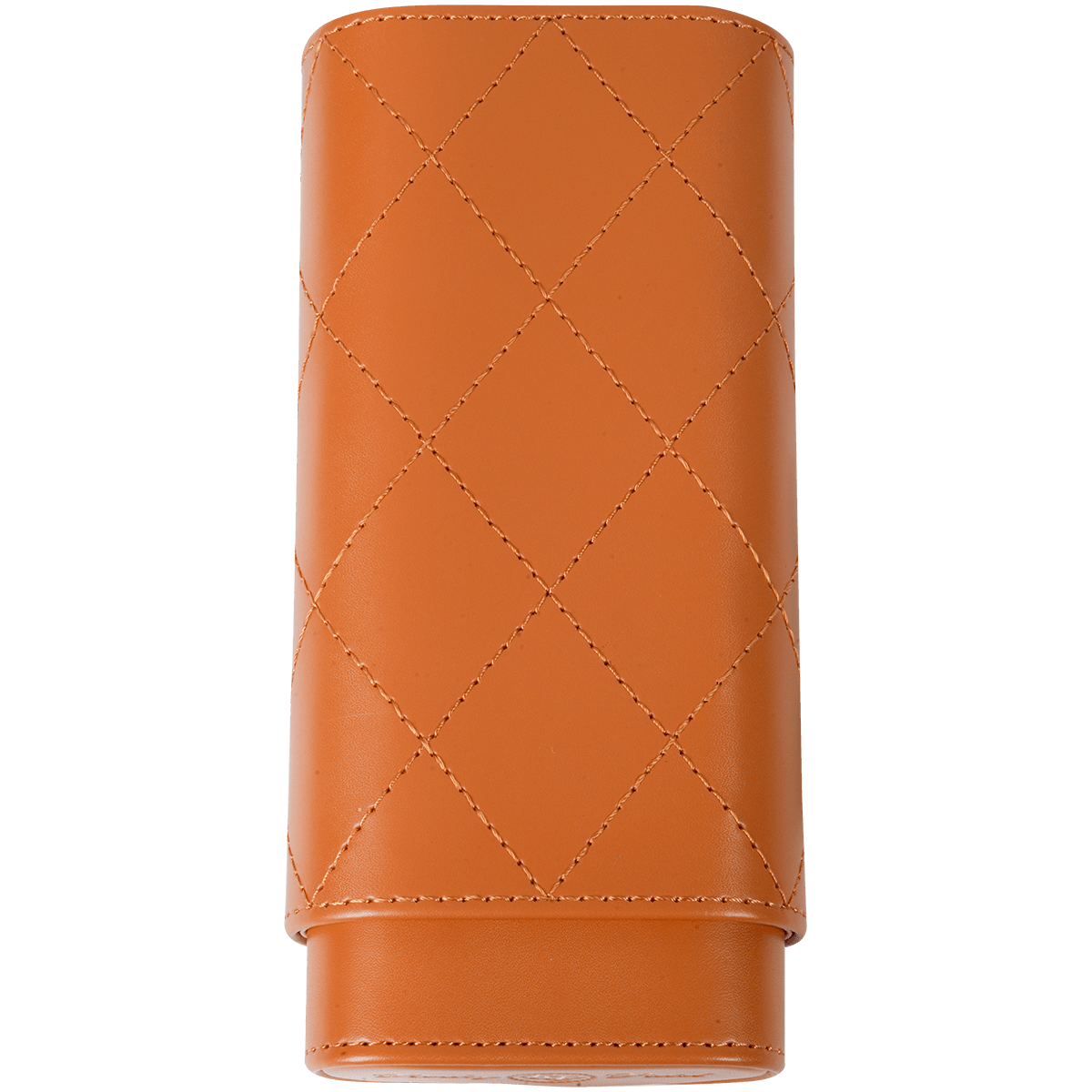 Cigar Case Rocky Patel 3 Finger Brown Leather Case