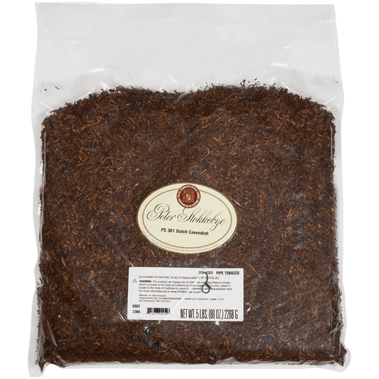 Peter Stokkebye Ps-301 Natural Dutch Cavendish Bag 5.00 Lbs