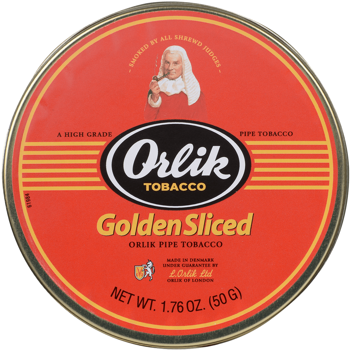 Orlik Golden Sliced Tin 50 Gram