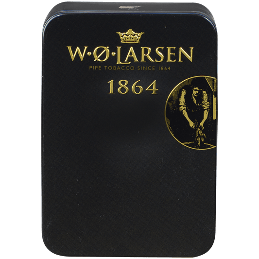 W O Larsen 1864 100 Gram Tin