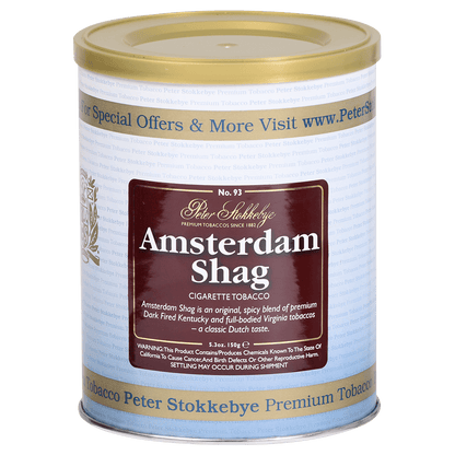 Peter Stokkebye Ryo Amsterdam Shag Tin 5.3 Oz