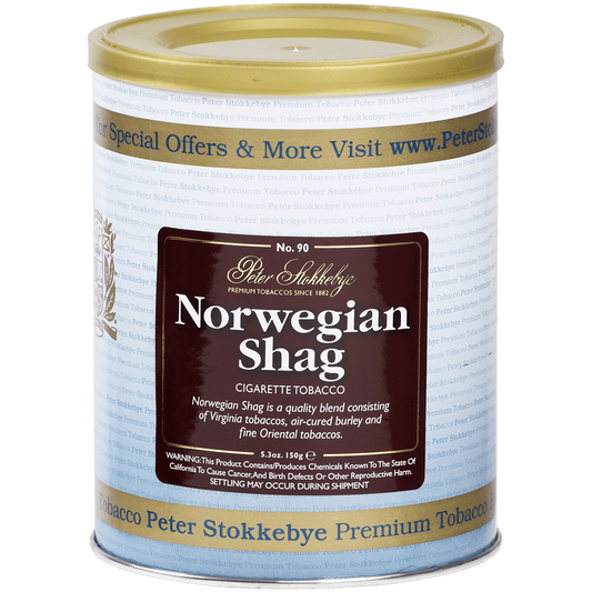 Peter Stokkebye Ryo Norwegian Shag Tin 5.3 Oz