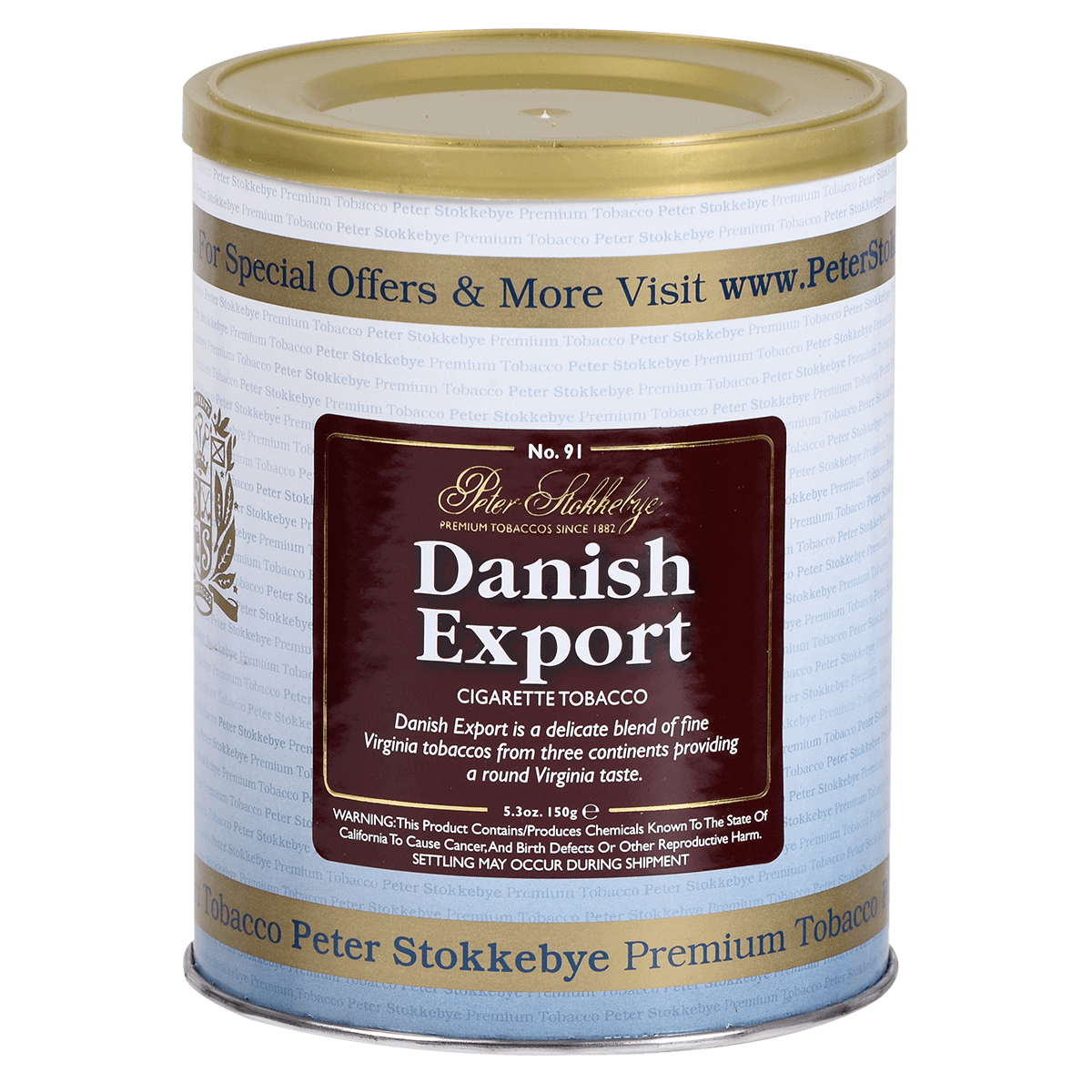 Peter Stokkebye Ryo Danish Shag Tin 5.3 Oz