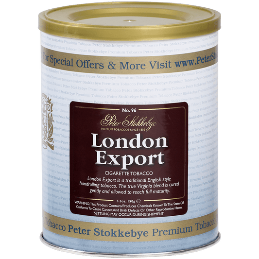 Peter Stokkebye Ryo London Export Shag Tin 5.3 Oz