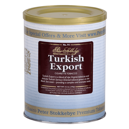 Peter Stokkebye Ryo Turkish Export Shag Tin 5.3 Oz