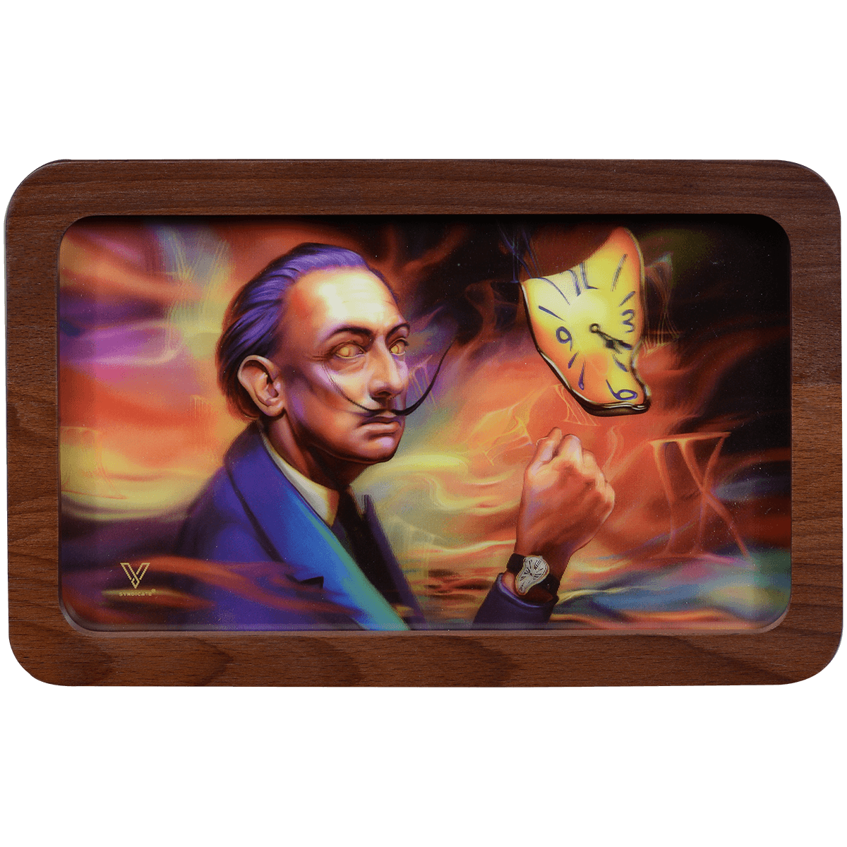Rolling Tray V-Syndicate Medium High Def Dalirious 3D 7"X11"