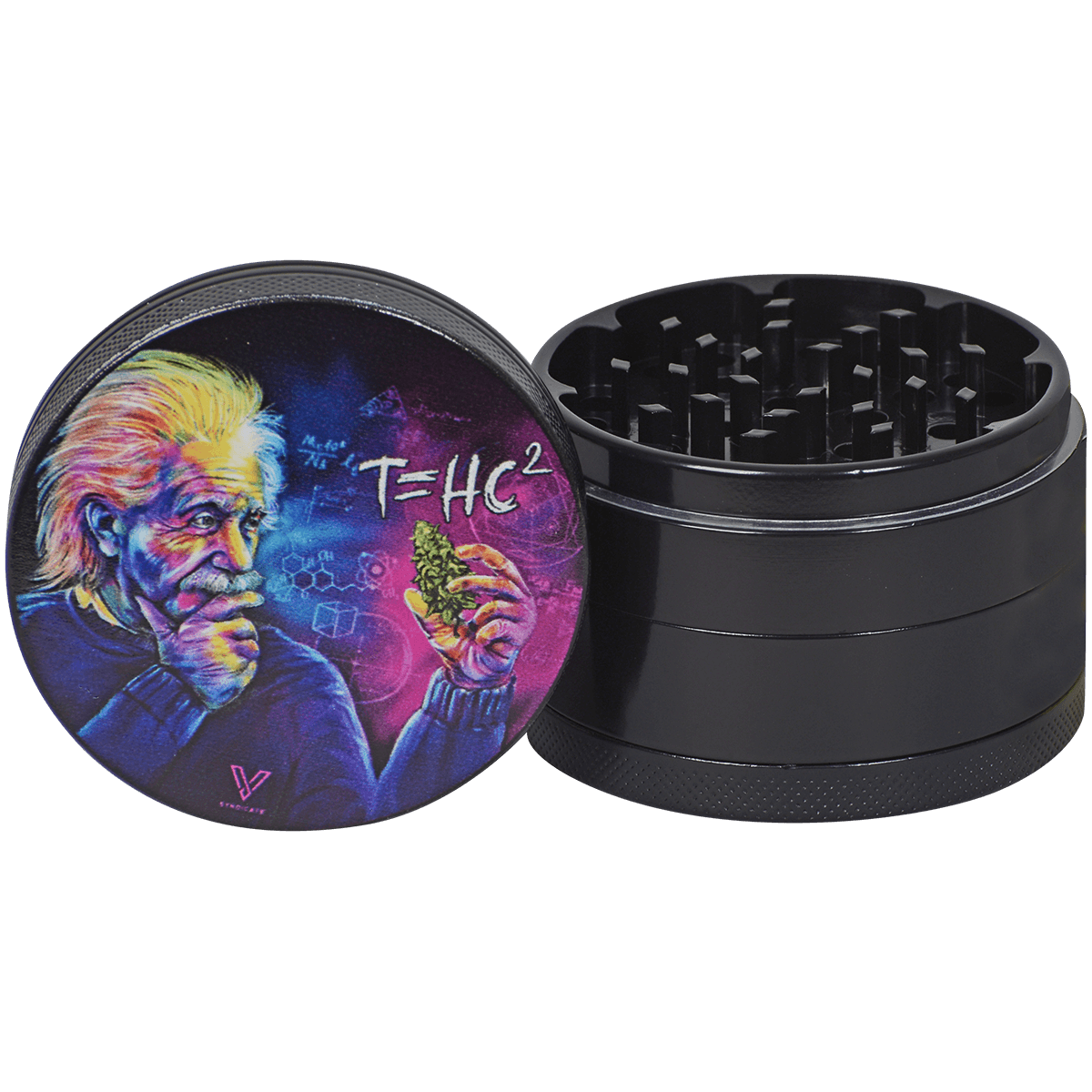 Grinder V-Syndicate Clean Cut 2.5" T=Hc2 Classic Four Piece