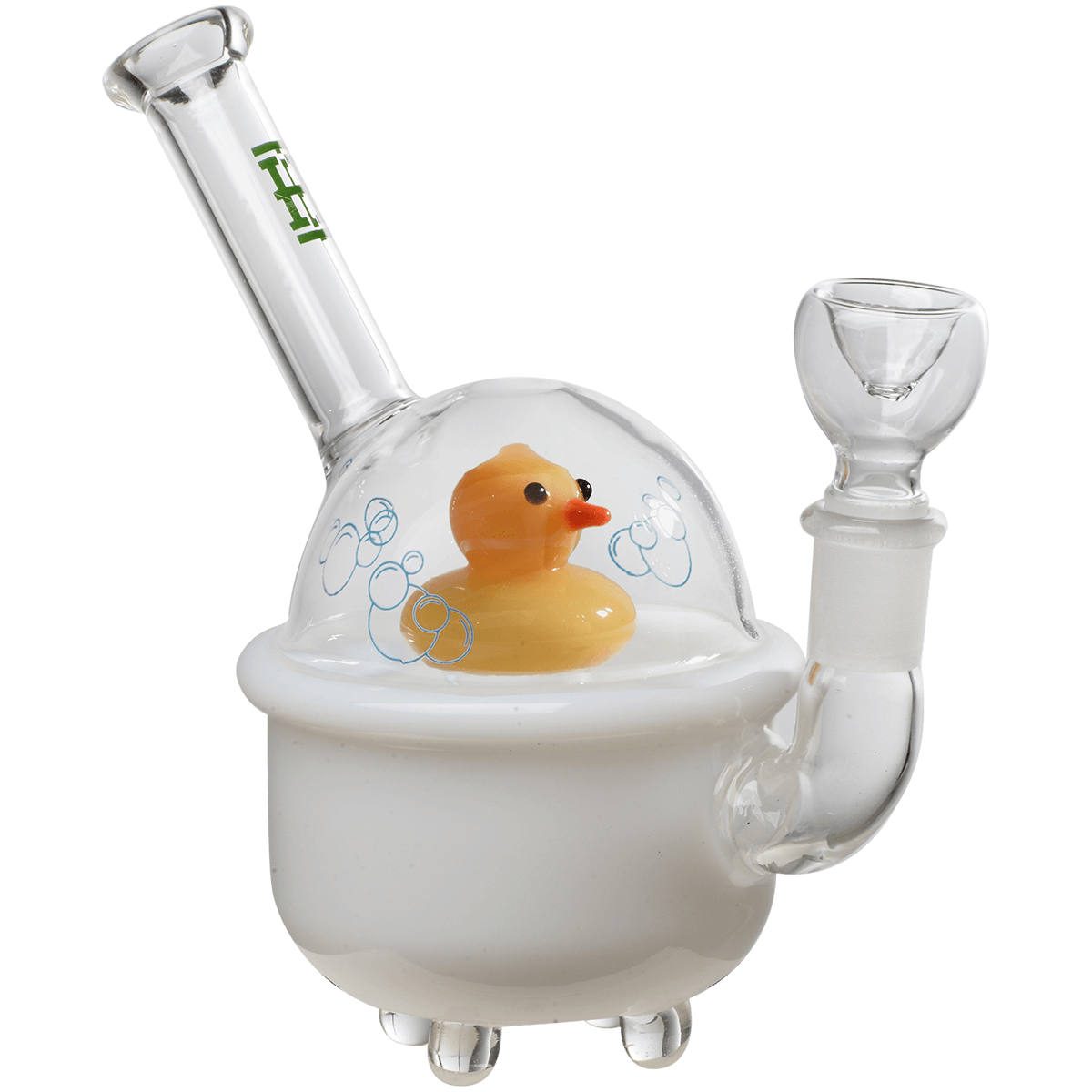 Glass Pipe Hemper Ducky Showerhead Perc 6" Water Pipe(Wp0521)