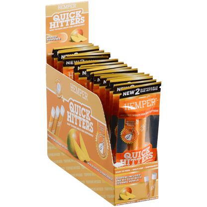 **HEMPER QUICK HITTER DISPOSABLE ONE HITTER MANGO 20/2 CT. DISPLAY