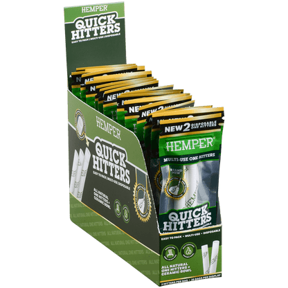 Hemper Quick Hitter Disposable One Hitter Natural 20 2 Ct. Display