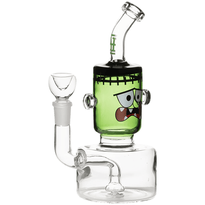 Glass Pipe Hemper Dankenstein Slitted Stem Perc 7.5" Water Pipe(Wp0821)