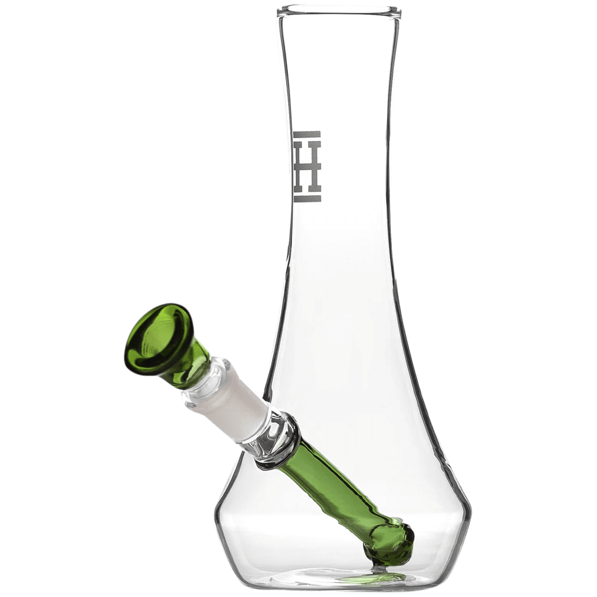 Glass Pipe Hemper Vase Ball Perc 7" Green Water Pipe (Hwpvasegrn)