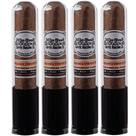 Mike Sheas Coffee Infused By Payne Mason In Glass Tubes 4 Ct. Pack 4.50X60