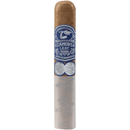 Aganorsa Leaf Aniversario Robusto Connecticut 10 Ct. 5X54 Bx