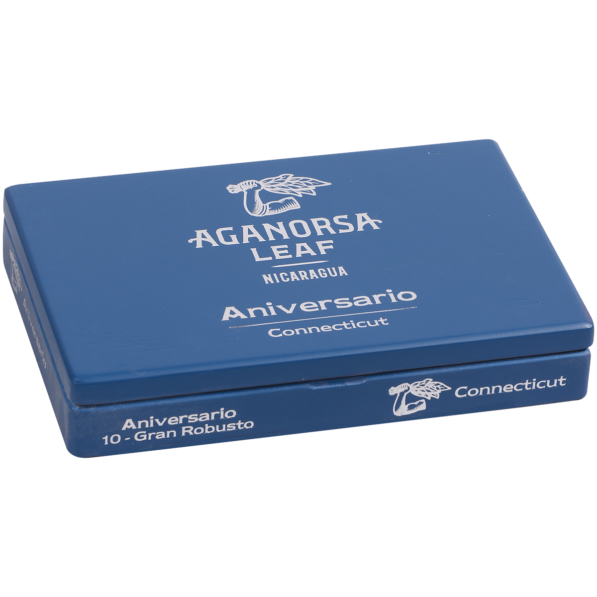 Aganorsa Leaf Aniversario Robusto Connecticut 10 Ct. 5X54 Bx