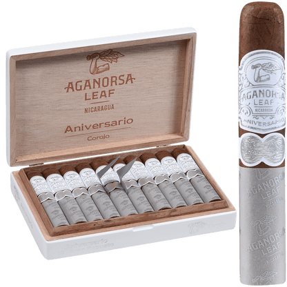 Aganorsa Leaf Aniversario Gran Robusto Corojo 10 Ct. 5.00 X 54 Bx