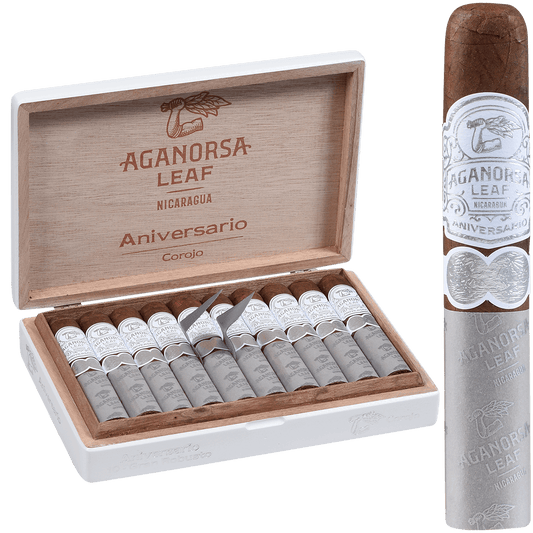 Aganorsa Leaf Aniversario Gran Robusto Corojo 10 Ct. 5.00 X 54 Bx
