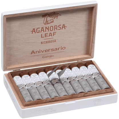 Aganorsa Leaf Aniversario Gran Robusto Corojo 10 Ct. 5.00 X 54 Bx