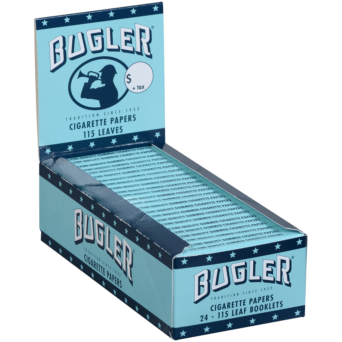 Papers Bugler Gummed 70X43Mm 24/115 Ct. Box