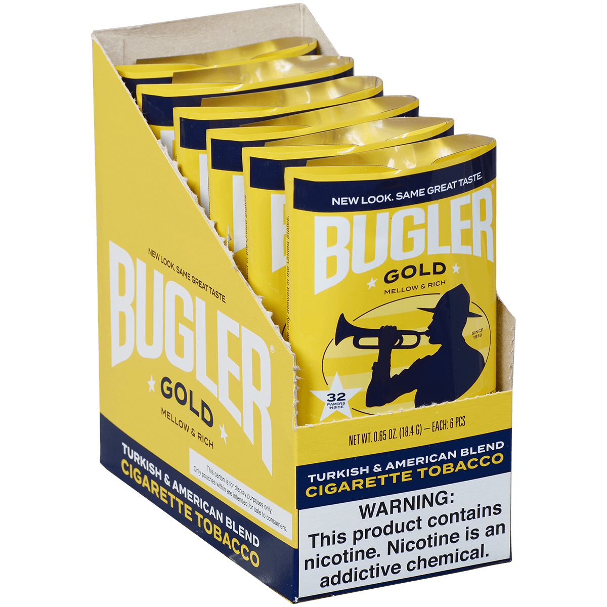 Bugler Ryo Gold Pouch 6'S .65 Oz