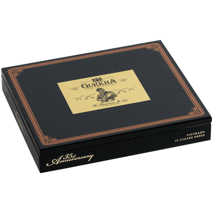 Gurkha 35Th Anniversary Figurado 10Ct Box 6.75X52