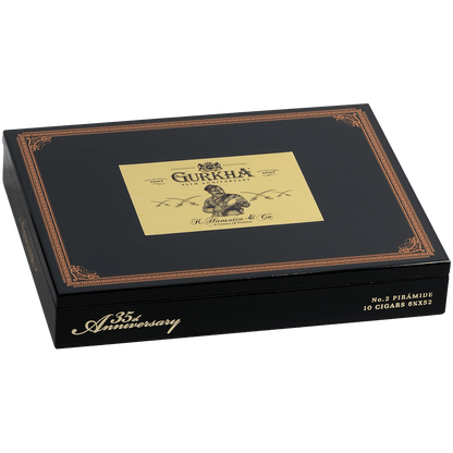 Gurkha 35Th Anniversary Piramide 10Ct Box 6.12X52