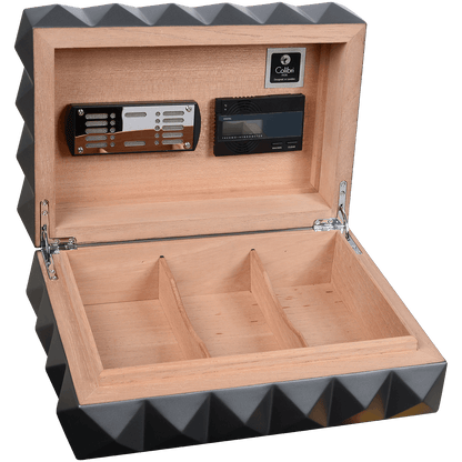 Humidor Colibri Quasar Desktop Gunmetal