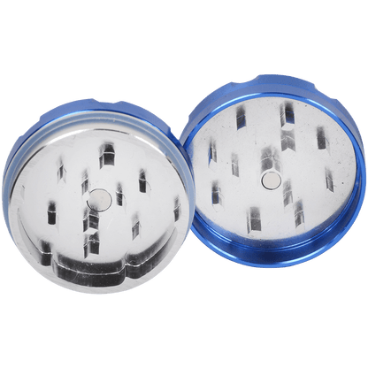 Tobacco Grinder 1.5" Blue Two Piece