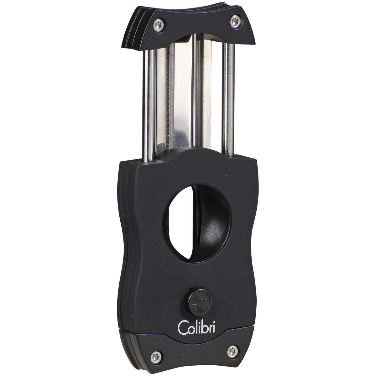 Colibri Combo Gift Pack Matte Black Slide Lighter And Black V-Cut Cutter