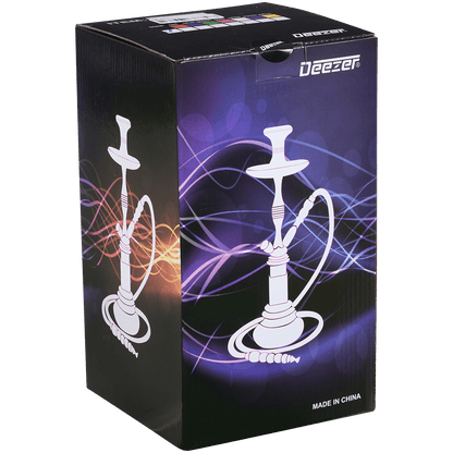 Hookah Pipe Deezer Bedro Red 1 Hose (2 Hose Capacity) 17" In A Box