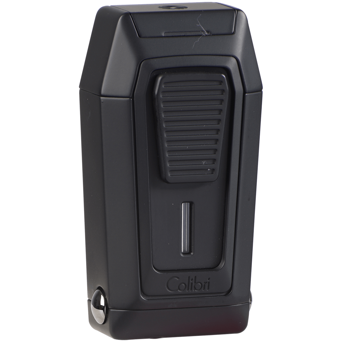 Lighter Colibri Quantum Triple Flame With V-Cut Black