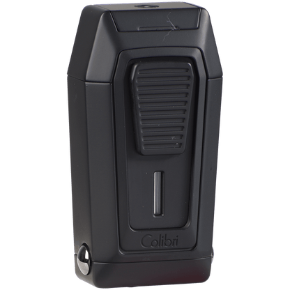 Lighter Colibri Quantum Triple Flame With V-Cut Black