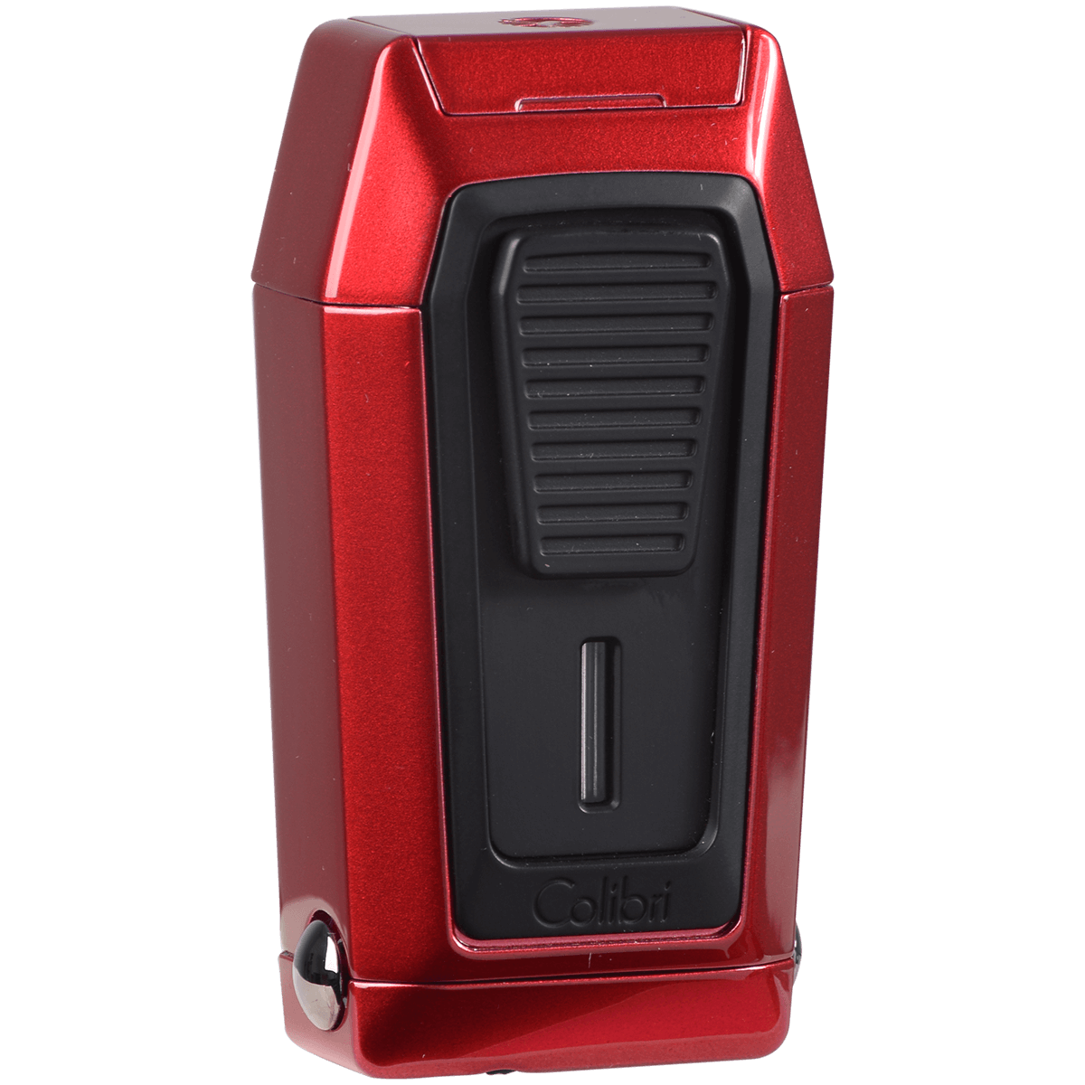 Lighter Colibri Quantum Triple Flame With V-Cut Red & Black