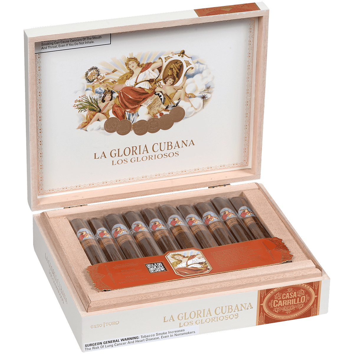 La Gloria Cubana Los Gloriosos Toro 20 Ct. Box 6.00X50