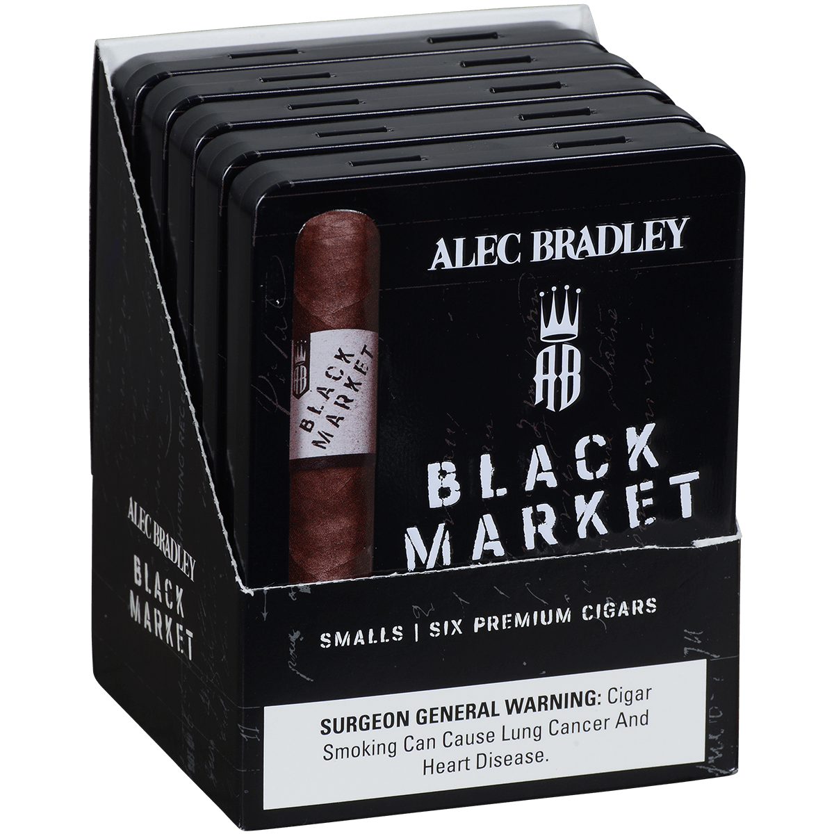 Alec Bradley Black Market Smalls 5 6 Ct Tins 4.18X36
