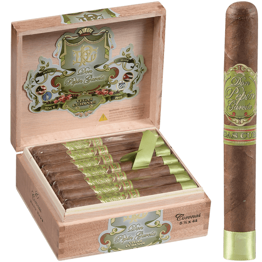Don Pepin Garcia Green Vegas Cubanas Coronas 20Ct. Box 5 1/2 X 44