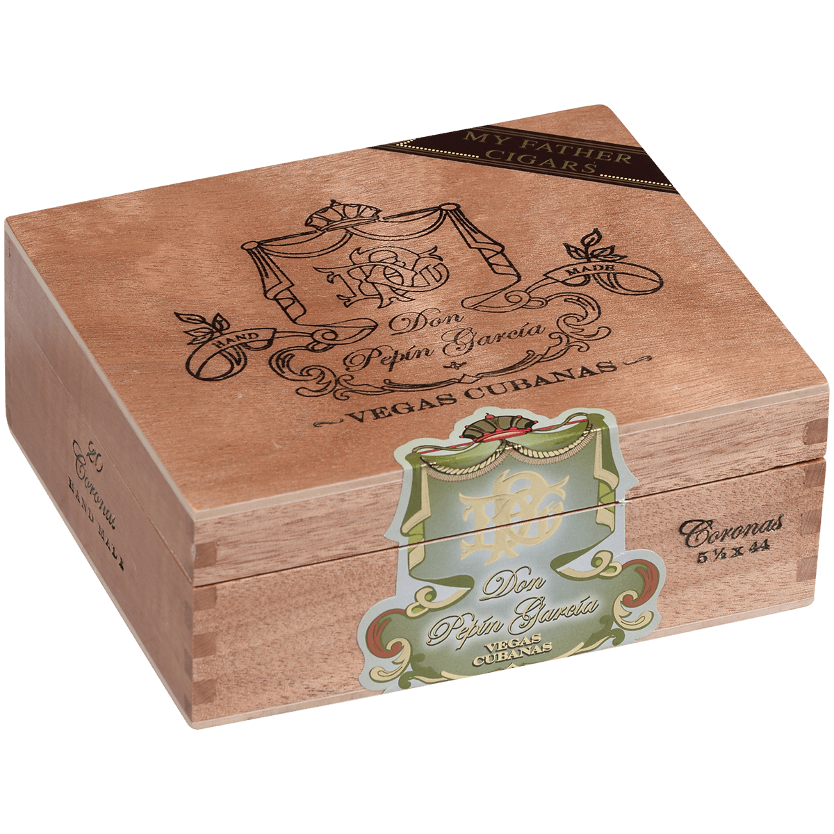 Don Pepin Garcia Green Vegas Cubanas Coronas 20Ct. Box 5 1/2 X 44