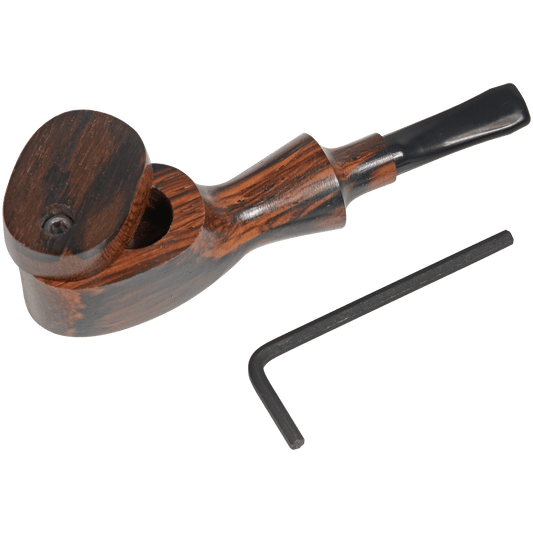 Pipes The Mill Asst. Exotic Wood Pipe With Cap 4"